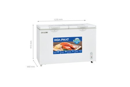 Tủ đông Hòa Phát 2 ngăn 2 cánh HPF BN6271