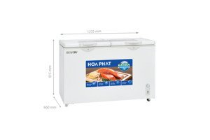 Tủ đông Hòa Phát 2 ngăn 2 cánh HPF BN6271