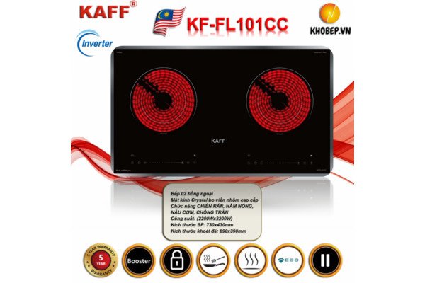 Bếp điện Kaff KF-FL101CC