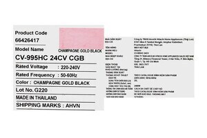 Máy hút bụi công nghiệp Hitachi CV-995HC 24CV CGB