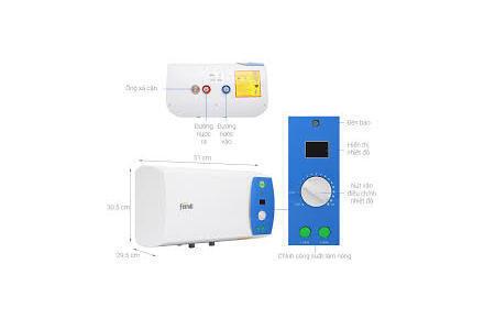 Bình Máy Nước Nóng Ferroli Verdi Ae 15L Gián Tiếp 3 Công Suất