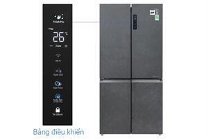 Tủ lạnh Aqua Inverter 660 lít Multi Door AQR-M727XA(GS)U1