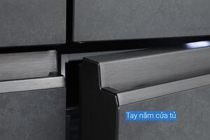 Tủ lạnh Aqua Inverter 660 lít Multi Door AQR-M727XA(GS)U1