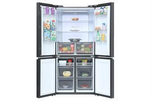 Tủ lạnh Aqua Inverter 660 lít Multi Door AQR-M727XA(GS)U1