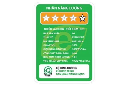 Tủ lạnh LG Inverter 335 lít LBB33BLM