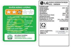 Tủ lạnh LG Inverter 635 lít LSI63BLMA