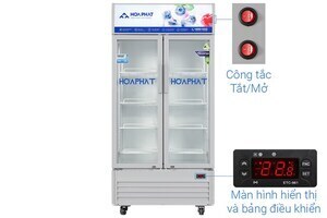 Tủ mát Hòa Phát Inverter 526 lít HSR-D8526
