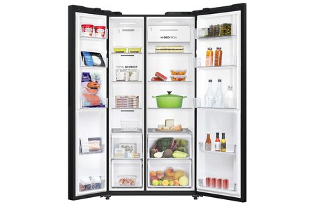 Tủ lạnh Aqua Inverter 646 lít AQR-S682XA(BL)