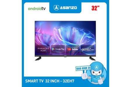 Smart Tivi Asanzo 32 inch 32EH7