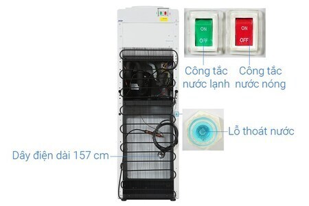Cây nước nóng lạnh Hòa Phát HTL258 670W
