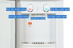 Cây nước nóng lạnh Hòa Phát HTL258 670W