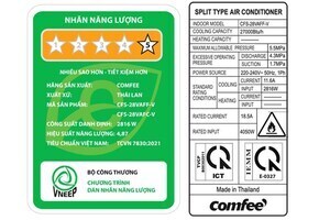 Máy lạnh Comfee Inverter 3 HP CFS-28VAFF-V