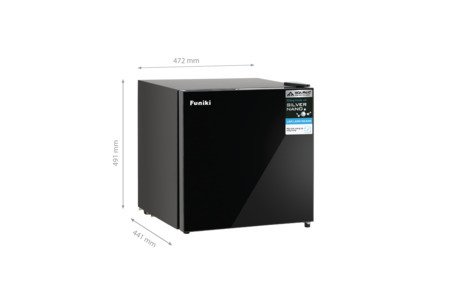 Tủ lạnh mini cánh kính HR S646GB 46 lít