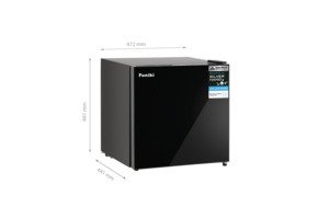 Tủ lạnh mini cánh kính HR S646GB 46 lít