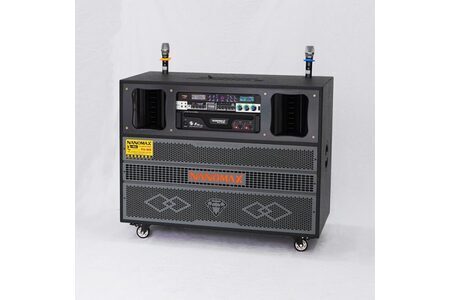 Loa Kéo Điện Nanomax Pro-929 Bass Đôi 40cm 3600w