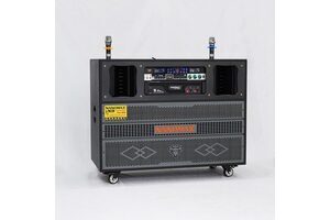 Loa Kéo Điện Nanomax Pro-929 Bass Đôi 40cm 3600w