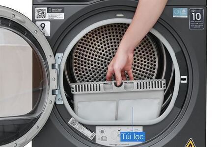 Máy sấy bơm nhiệt Electrolux UltimateCare 9 kg EDH902R9SC