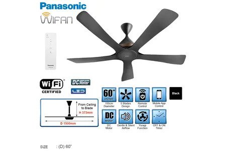 Quạt trần 5 cánh Panasonic F-60DHN