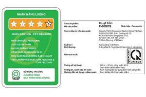 Quạt trần Panasonic 5 cánh F-60GDS-B 40W