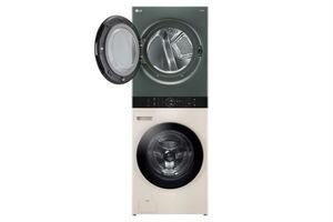 Tháp giặt sấy LG WashTower Inverter giặt 14 kg - sấy 10 kg WT1410NHEG