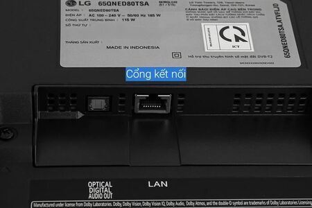 Smart Tivi QNED LG 4K 65 inch 65QNED80TSA