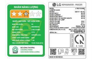 Tủ lạnh LG 217 lít LTB21SVMD