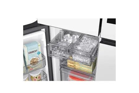 Tủ Lạnh Samsung Inverter 636 Lít Bespoke RF65DB990012SV Trắng Thạch Anh