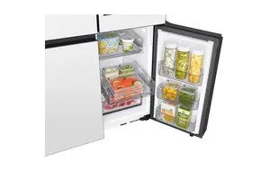 Tủ Lạnh Samsung Inverter 636 Lít Bespoke RF65DB990012SV Trắng Thạch Anh