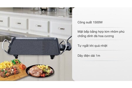 Bếp nướng điện Sunhouse SHD4607