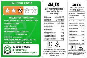 Máy lạnh AUX Inverter 1.5 HP AW13CAA4DI-3VN
