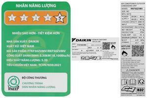 Máy lạnh Daikin Inverter 2 HP FTKF50ZVMV
