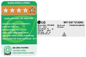 Máy giặt LG AI DD Inverter 14 kg TV2514DV3B