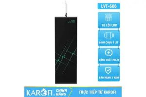 Máy lọc nước RO Karofi Livotec 606 10 lõi