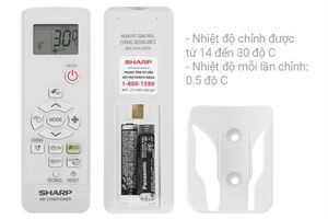 Máy lạnh Sharp Inverter 1 HP AH-X10CEWC Mẫu 2025