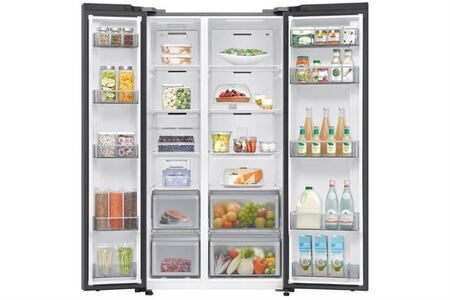 Tủ lạnh Samsung Inverter 655 lít Side By Side RS70F65Q3FSV