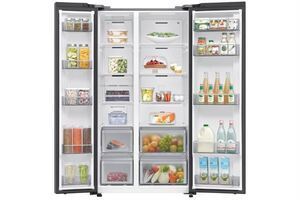 Tủ lạnh Samsung Inverter 655 lít Side By Side RS70F65Q3FSV
