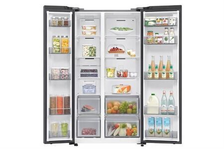 Tủ lạnh Samsung Inverter 655 lít Side By Side RS70F65Q3TSV
