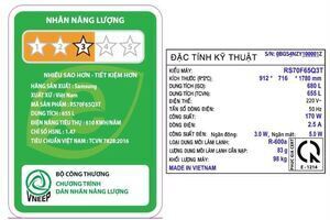 Tủ lạnh Samsung Inverter 655 lít Side By Side RS70F65Q3TSV