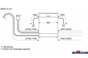 Máy rửa bát âm tủ Bosch SMV6ZCX16E Series 6