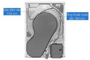 Máy sấy bơm nhiệt Toshiba 8 kg TD-T37BS90HWV(WT)