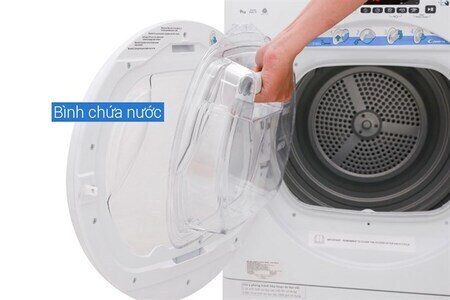 Máy sấy ngưng tụ Candy 9 kg GVS C9DE-S