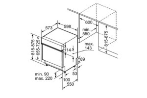 Máy Rửa Chén Âm Tủ Bosch SMI6ZCS16E Series 6
