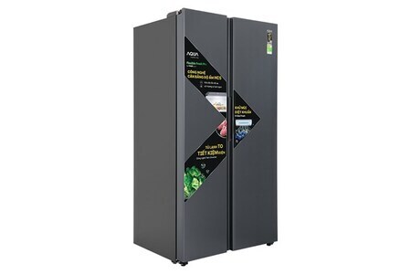 Tủ lạnh Aqua Inverter 646 lít Side By Side AQR-S682XA(SLB)