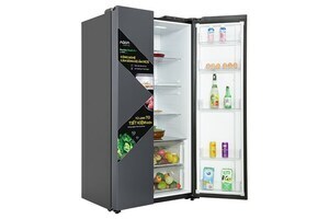 Tủ lạnh Aqua Inverter 646 lít Side By Side AQR-S682XA(SLB)