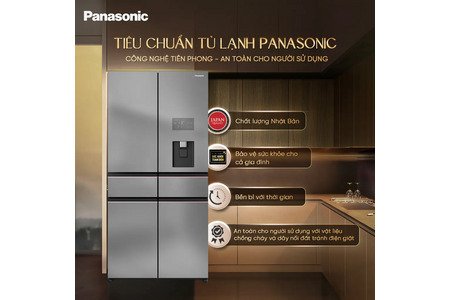 Tủ Lạnh Panasonic Inverter 650 Lít PRIME+ Edition NR-WY720ZHHV