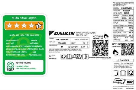 Máy lạnh Daikin Inverter 1 HP FTKY25ZVMV