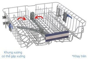 Máy rửa chén độc lập Hafele HDW-F602EB (538.21.360)