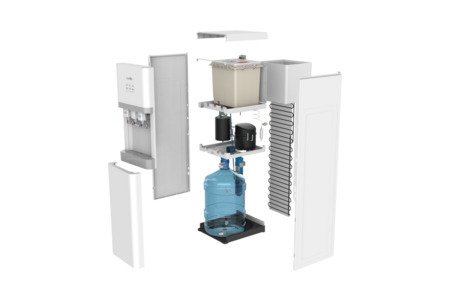 Cây nước nóng lạnh nguội Karofi HCV208