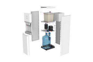 Cây nước nóng lạnh nguội Karofi HCV208