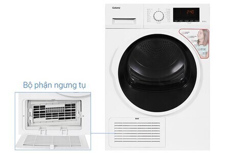 Máy sấy ngưng tụ Galanz 8 kg DC-80S5C